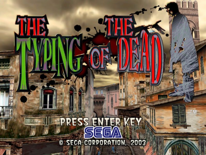 THE-TYPING-OF-THE-DEAD　タイピングゲーム